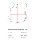 Backpack Teddy Bear Cream