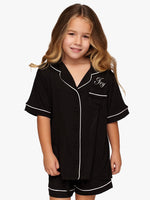Pyjama Modal Noir Enfant