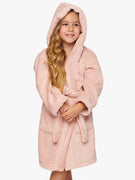 Robe Hooded Orchid Pink Kids